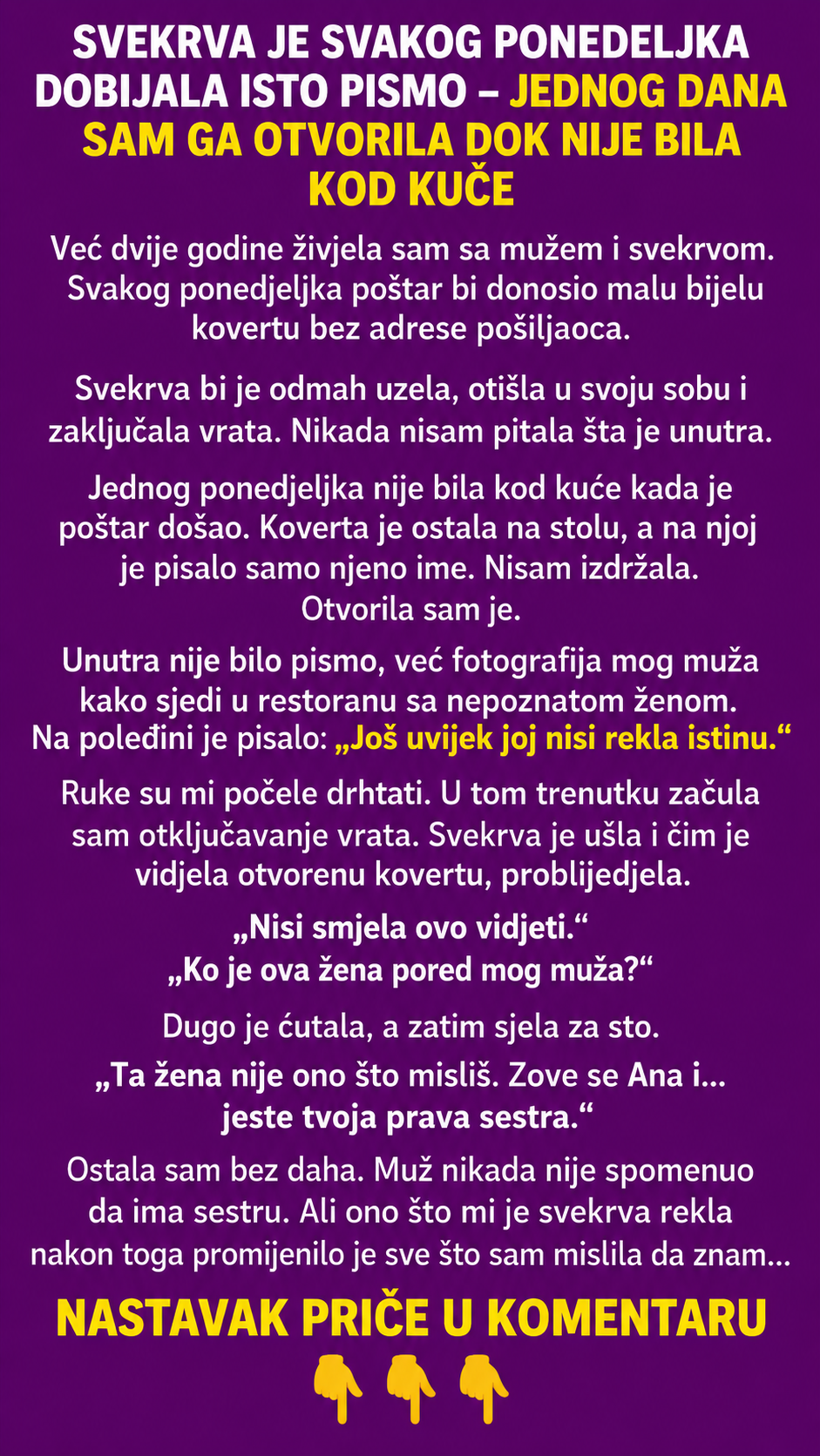 SVEKRVA JE GODINAMA ČUVALA PORODIČNU TAJNU – A ONDA SAM SAZNALA KO JE ŽENA SA FOTOGRAFIJE