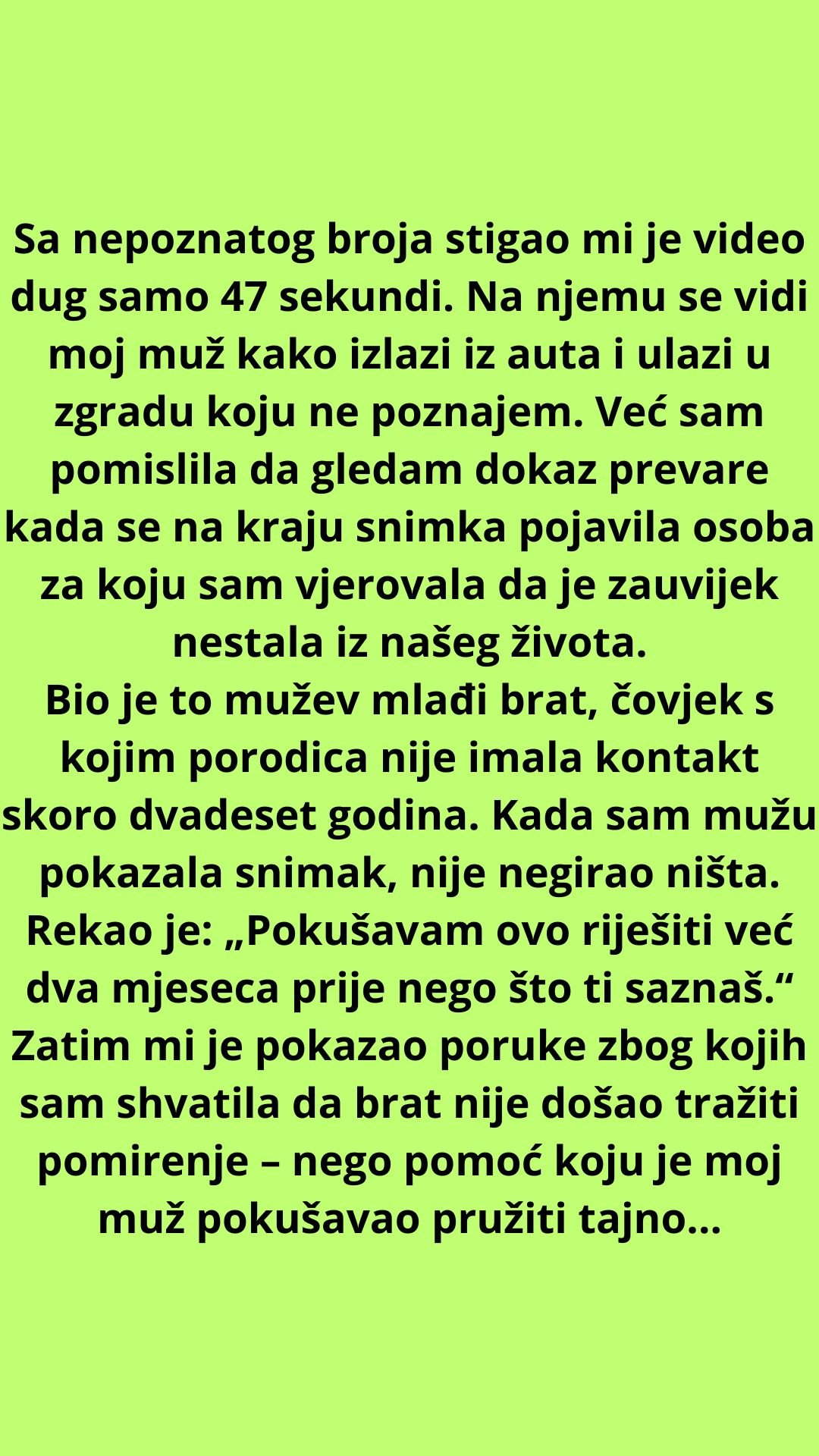 SNIMAK OD 47 SEKUNDI